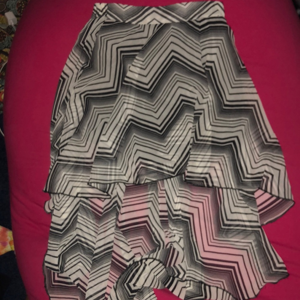 Nordstrom high low skirt